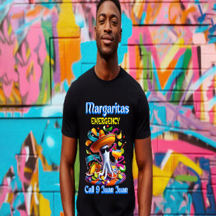 Sizzling Fiesta: Margaritas noodsituatie T-shirt