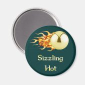 Sizzling Hot Pinball Magneet (Voorkant / Achterkant)