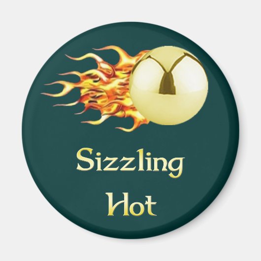 Sizzling Hot Pinball Magneet (Voorkant)