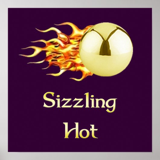 Sizzling Hot Pinball Poster (Voorkant)