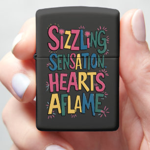 Sizzling sensatie: harten vlammen