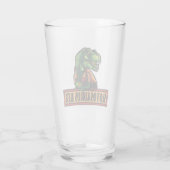 SJ Slotosaurus Rex Pint Glass Glas (Achterkant)