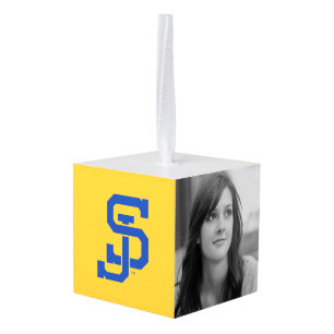 SJ Spartans Kubus Ornament