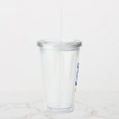 SJ Spartans logo Acryl Drinkbeker (Rechts)