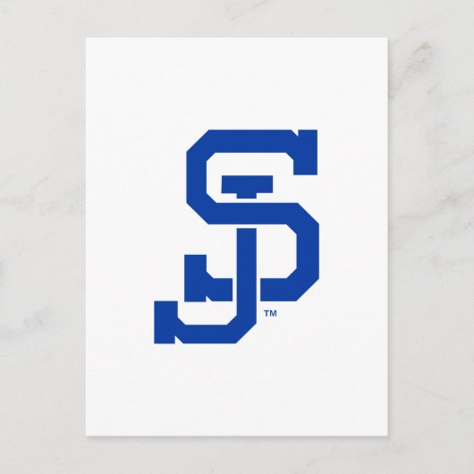 SJ Spartans logo Briefkaart (Voorkant)