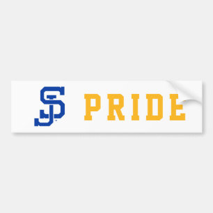 SJ Spartans logo Bumpersticker