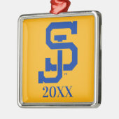 SJ Spartans Metalen Ornament (Links)