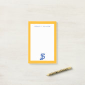 SJ Spartans Post-it® Notes (Op bureau)
