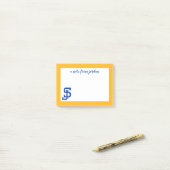 SJ Spartans Post-it® Notes (Op bureau)