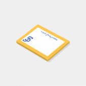 SJ Spartans Post-it® Notes (Schuin)