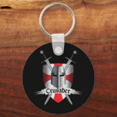 Sjablonen - kruiskopwapens sleutelhanger (Voorkant)