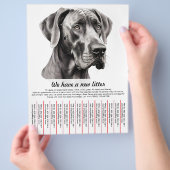 sjablonen voor de verkoop van puppy's flyer (Hand)