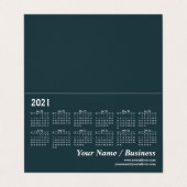 sjabloon 2021 visitekaartjes (Buitenkant ongevouwen)