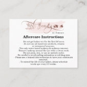 SJABLOON AANBEVELINGSKAARTJE (Achterkant)