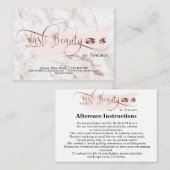 SJABLOON AANBEVELINGSKAARTJE (Voorkant / Achterkant)