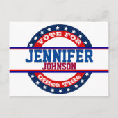 Sjabloon Aangepaste campagne Briefkaart (Voorkant)