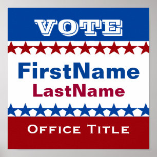 Sjabloon Aangepaste campagne Poster