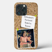 Sjabloon Aangepaste foto van witte notitie Case-Mate iPhone Case (Achterkant)