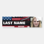 Sjabloon Aangepaste fotocampagne toevoegen Bumpersticker (Voorkant)