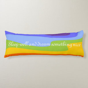 Sjabloon - Aangepaste jouw tekst, afbeelding en ac Lichaamskussen