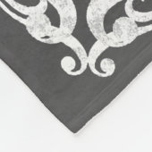 Sjabloon - achtergrond van het Chalkboard met rand Fleece Deken (Hoek)