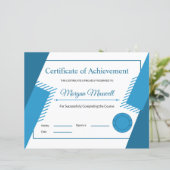 Sjabloon afdrukbaar certificaat (Staand voorkant)