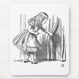 Sjabloon Alice Op zoek naar de deur Muismat