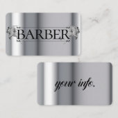 sjabloon barber visitekaartje (Voorkant / Achterkant)