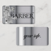 sjabloon barber visitekaartje (Voorkant / Achterkant)