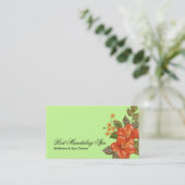 Sjabloon bedrijfskaart visitekaartje (Staand voorkant)