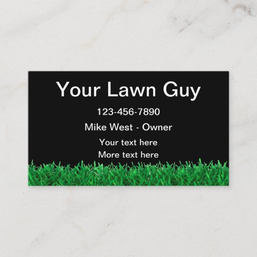 Sjabloon bedrijfskaart voor beste budget met gelan visitekaartje (Voorkant)