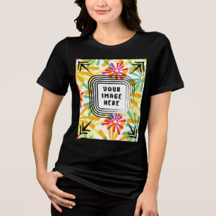 Sjabloon Bella + Canvas Vrouwen Tri-blend T Shirt