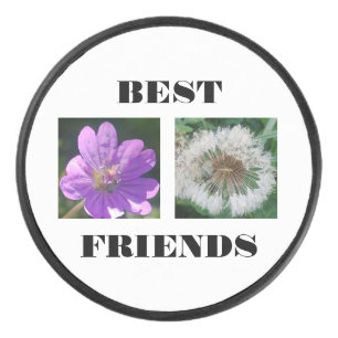 Sjabloon beste vrienden Afbeelding Hockey Puck