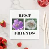 Sjabloon beste vrienden Afbeelding Servet (Insitu)