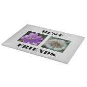 Sjabloon beste vrienden Afbeelding Snijplank (Hoek)