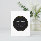 sjabloon biz sticker (Staand voorkant)