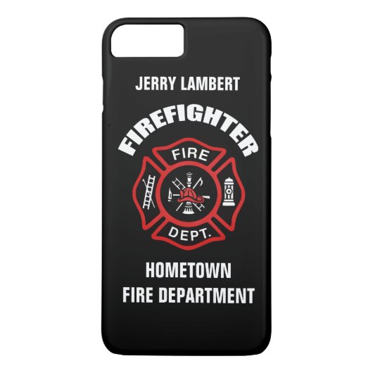 Sjabloon brandweernaam Case-Mate iPhone case (Achterkant)