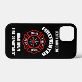 Sjabloon brandweernaam Case-Mate iPhone case (Achterkant (horizontaal))