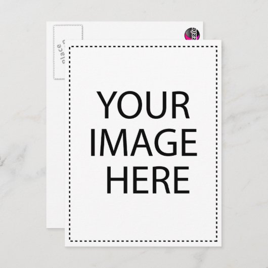 Sjabloon Briefkaart (Voorkant / Achterkant)