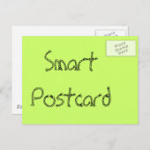 Sjabloon briefkaart (Voorkant / Achterkant)