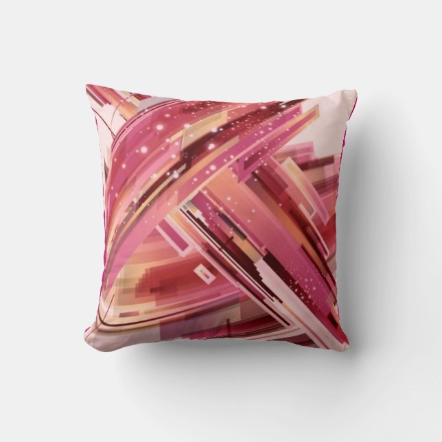 Sjabloon Bright Modern Monogram Sierkussen (Voorkant)