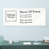 Sjabloon Business Event Logo Spandoek (Beurs)
