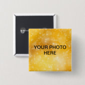 Sjabloon Button/laptop - Voeg uw eigen foto toe Vierkante Button 5,1 Cm (Voorkant /achterkant)