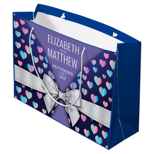 Sjabloon Cadeautas (Achterkant Gekanteld)