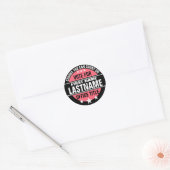 Sjabloon campagne ronde sticker (Envelop)