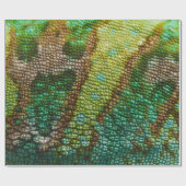Sjabloon Chameleon Skin Texture Cadeaupapier (Vlak)
