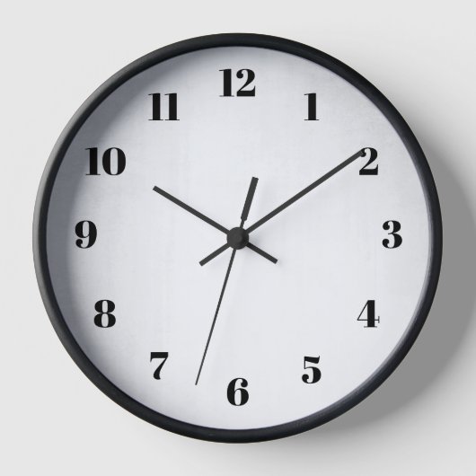 Sjabloon Clock Numbers (Voorkant)