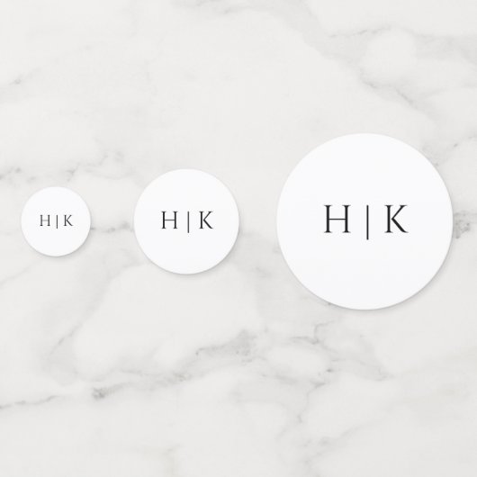 Sjabloon Confettii Confetti (Achterkanten)