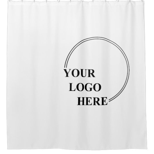 Sjabloon Creëer Uw Eigen Geschenk Idee Douchegordijn (Voorkant)