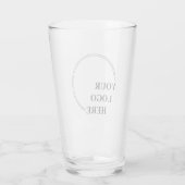 Sjabloon Creëer Uw Eigen Geschenk Idee Glas (Achterkant)